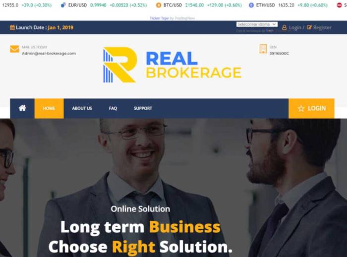 Real-brokerage.com: opiniones y reseña 2022. ¿Es fiable? - ReviForex