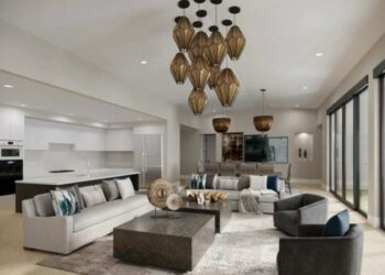 Before and After: Glam Global Style Interior Design - Decorilla Online ...