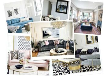 Before and After: Glam Global Style Interior Design - Decorilla Online ...