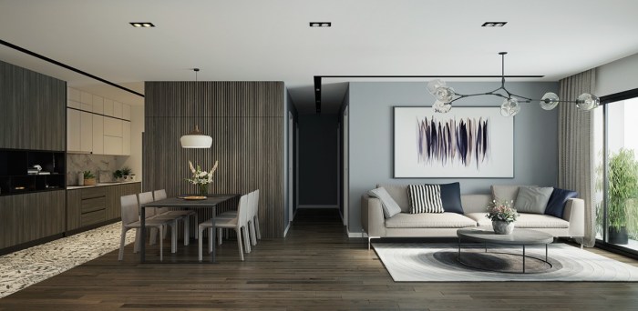 Sleek Open Plan Interior Design Inspiration for Your Home - RooHome