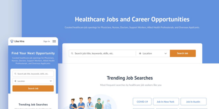 Job Portal for Healthcare Industry, Web and Mobile application by Octet ...